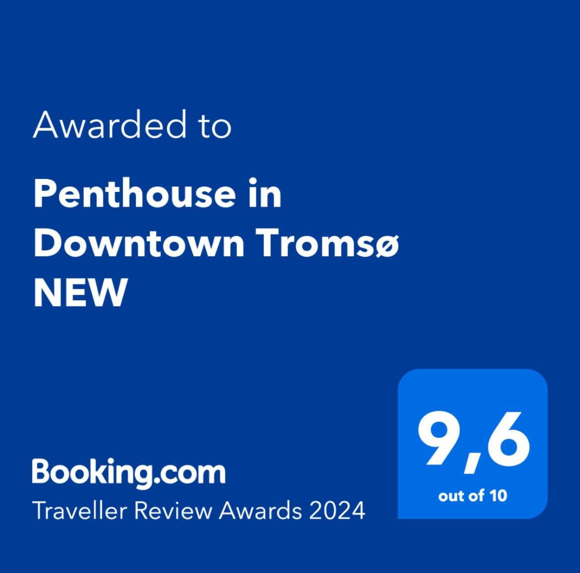 Penthouse In Downtown Tromso Newアパートメント エクステリア 写真